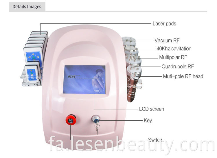 Ultrasonic Weight Loss Fat Burner Vacuum Cavitation System